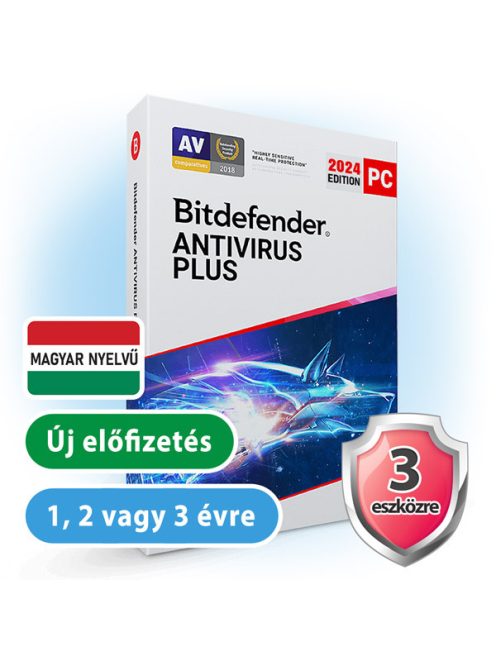 Bitdefender Antivirus Plus 3 eszközre