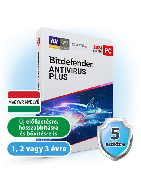 Bitdefender Antivirus Plus 5 eszközre