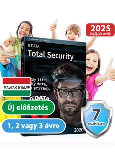   G DATA Total Security 7 eszközre 20% kedvezménnyel tanárok, diákok, nyugdíjasok, EÜ dolgozók, rendőrök, tűzoltók részére 