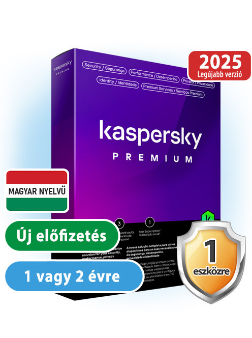 Kaspersky Premium (Total Security 2025) 1 eszközre