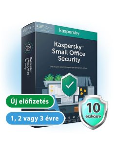   Kaspersky Small Office Security 10 PC-re, 1 szerverre, 2 éves előfizetés