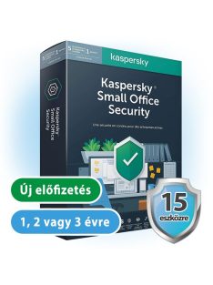   Kaspersky Small Office Security 15 PC-re, 2 szerverre, 2 éves előfizetés