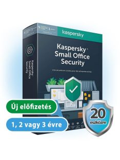   Kaspersky Small Office Security 20 PC-re, 2 szerverre, 3 éves előfizetés