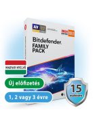 Bitdefender Family Pack 15 eszközre, 2 évre