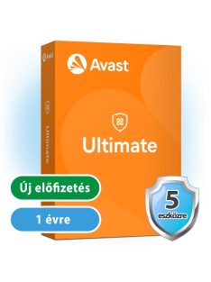   Avast Ultimate 5 eszköz / 1 év (Windows, Android, iOS, MAC)