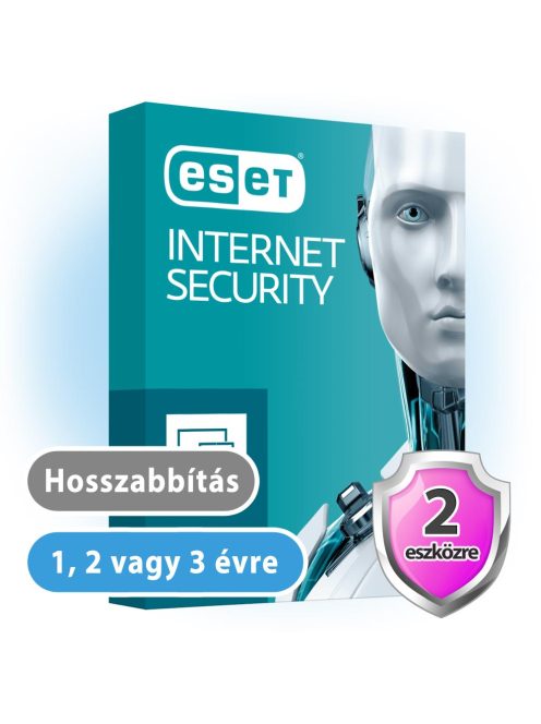 ESET Internet Security 2 eszközre (hosszabbítás)